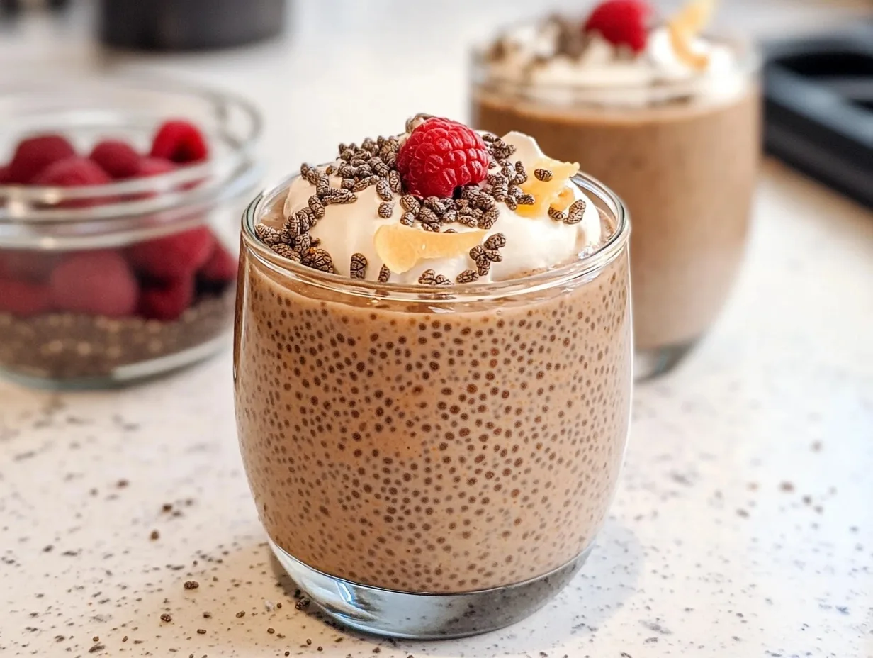 blended chia pudding