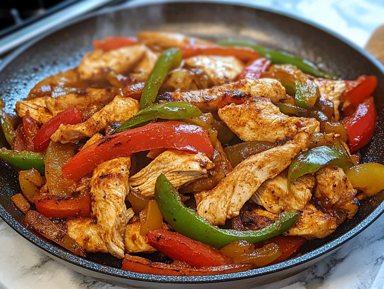 chicken fajitas with frozen peppers and onions kit