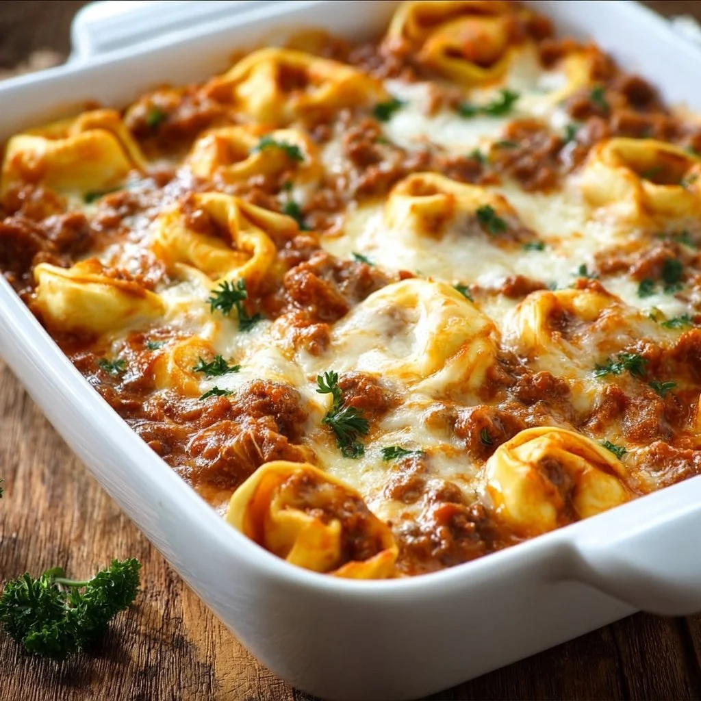 Beefy Tortellini Bake Recipe: Creamy, Better Than Takeout