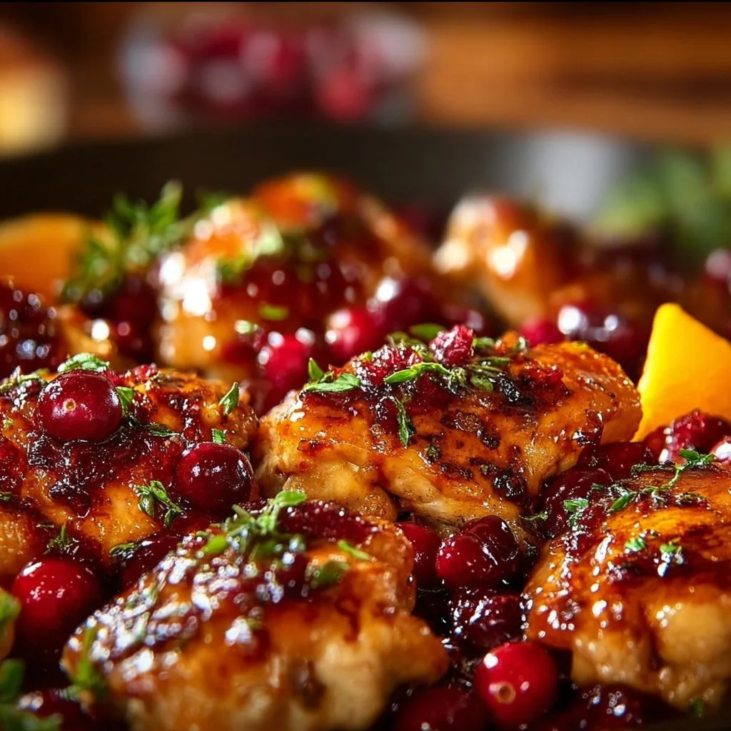 Cranberry Orange Chicken