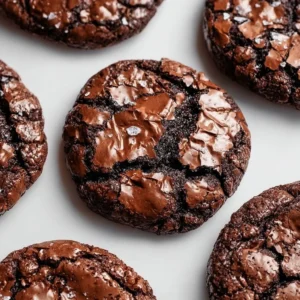 Delicious gourmet brownie cookies with rich chocolate flavor