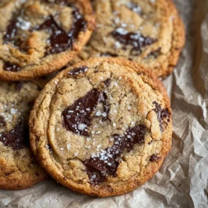 Delicious NYC thin and gooey cookies on a plate, showcasing texture and appeal.