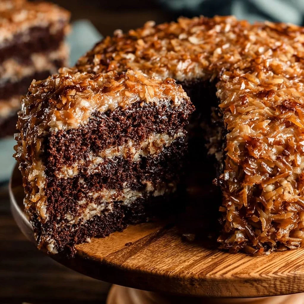 Traditional German Chocolate Cake