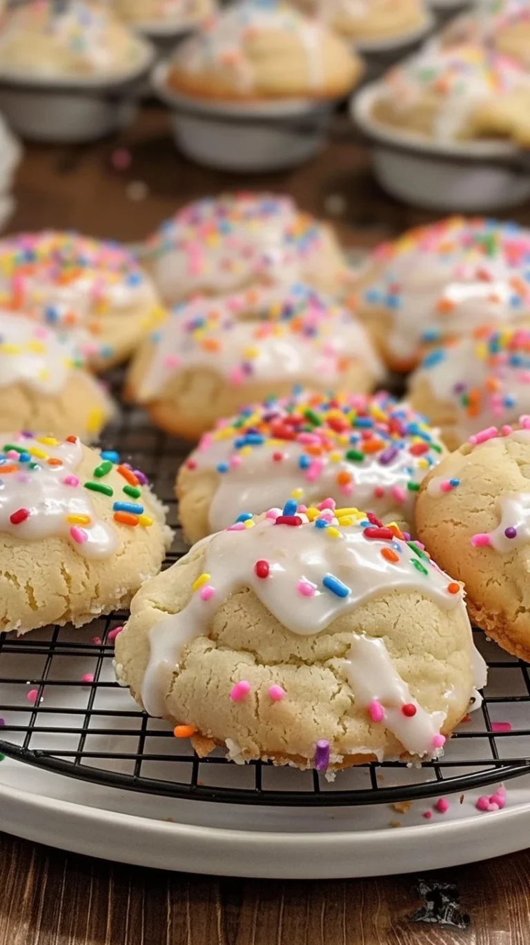 A variety of traditional Italian cookies arranged on a platter.