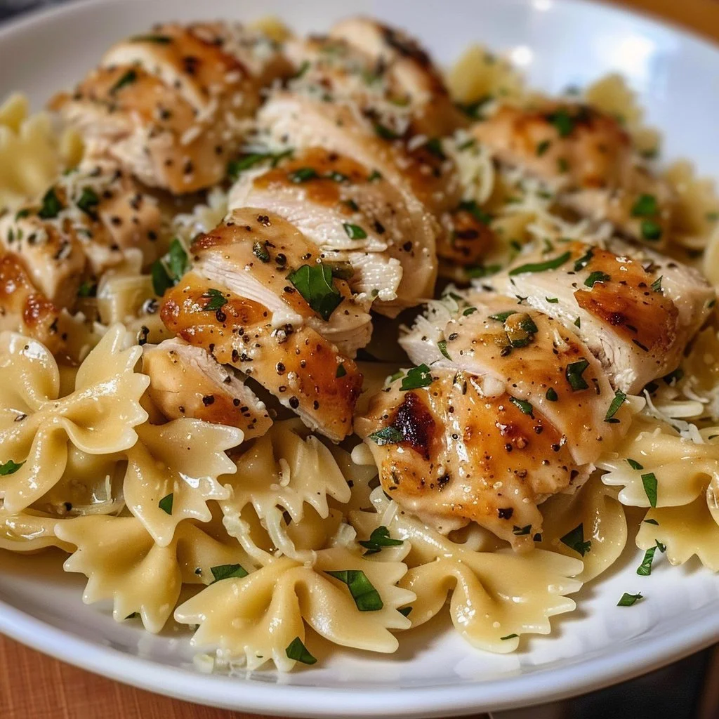 Mozzarella Garlic Butter Chicken