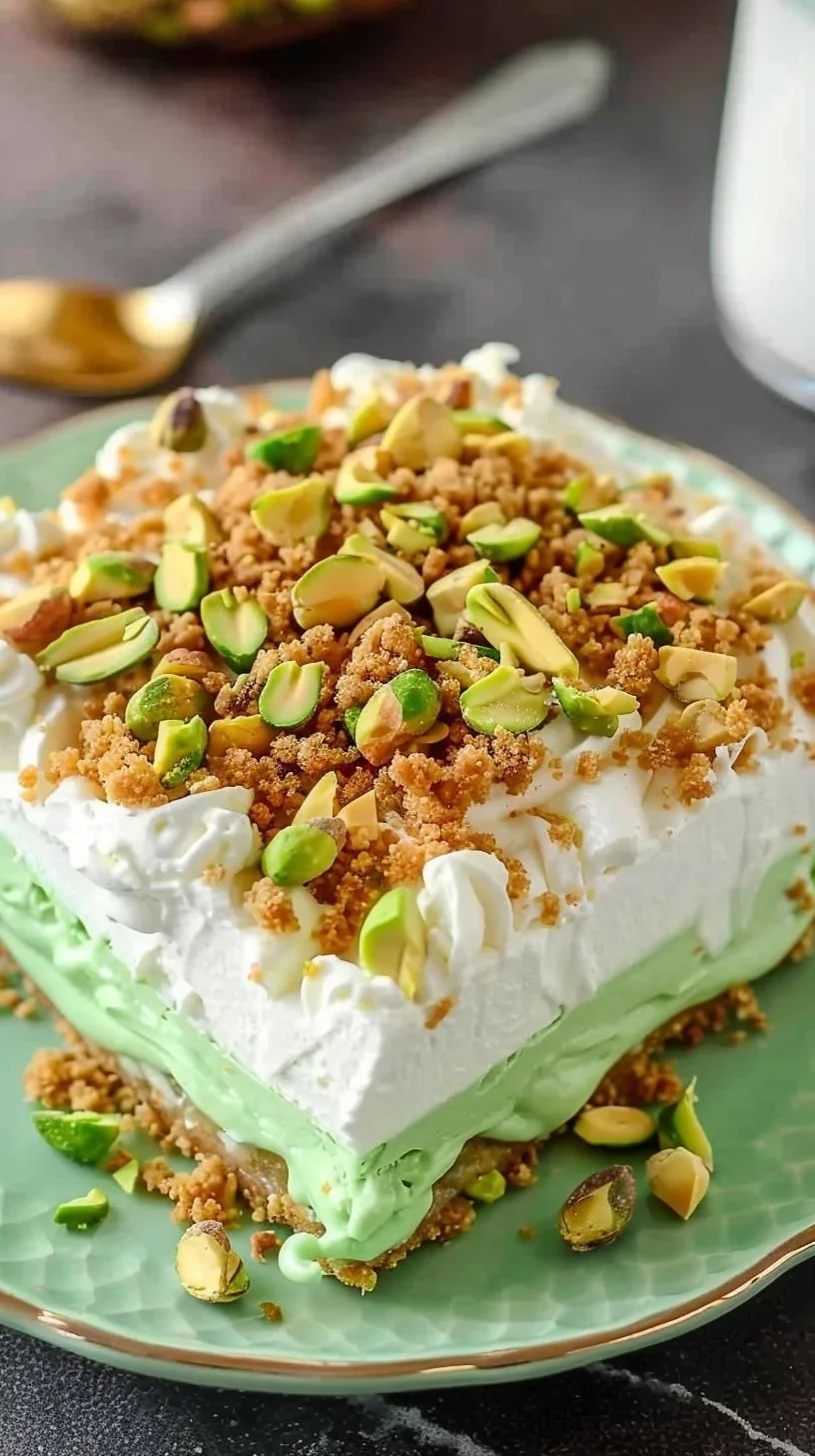 Pistachio Pudding Dessert