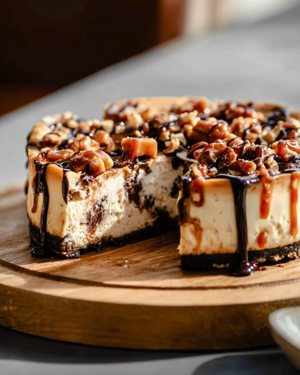 Caramel Pecan Cheesecake