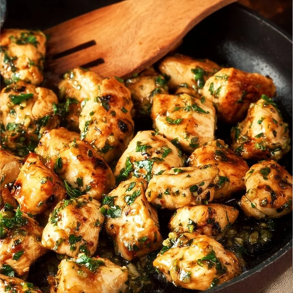Garlic Butter Chicken Bites