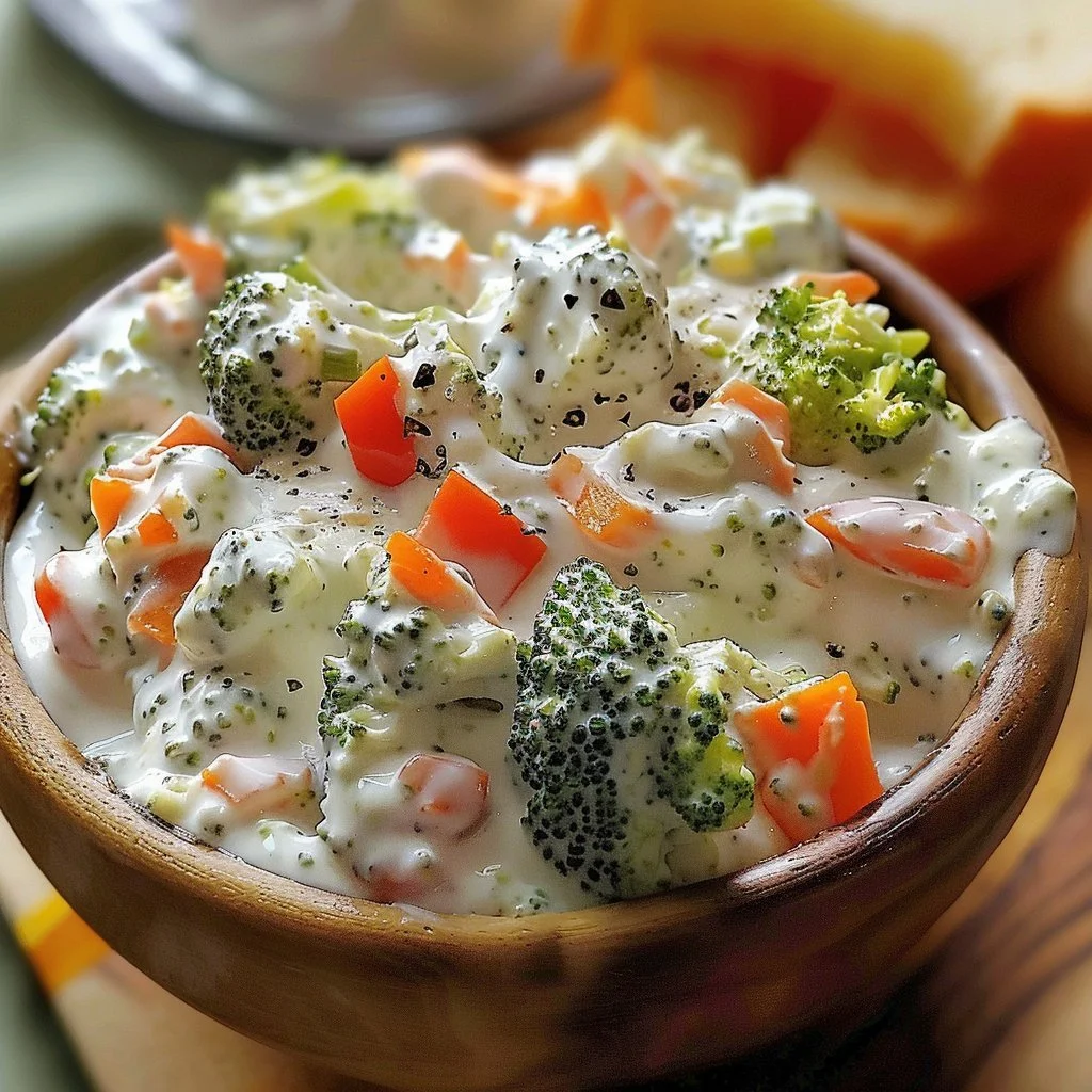 Delicious Veggie Cream Cheese Spread served on a bagel.